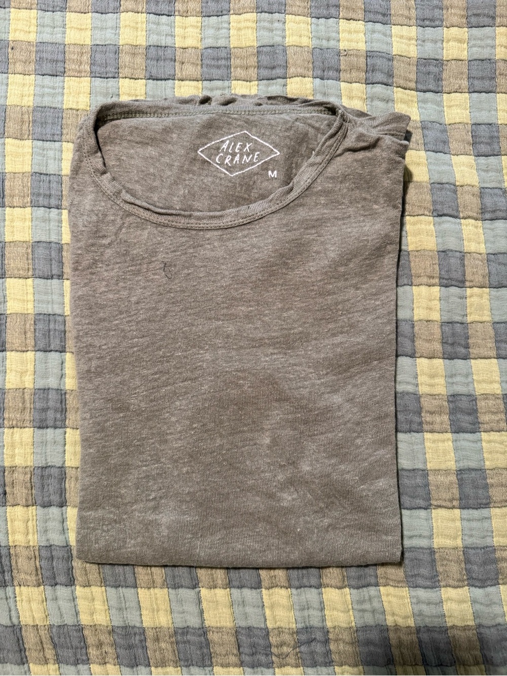 Men’s Crewneck T-Shirt in Taupe